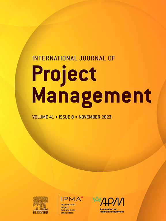 Go to journal home page - International Journal of Project Management